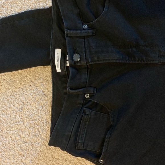 GOOD AMERICAN, GOOD WAIST, Black pants, SIZE 14 - Picture 5 of 16